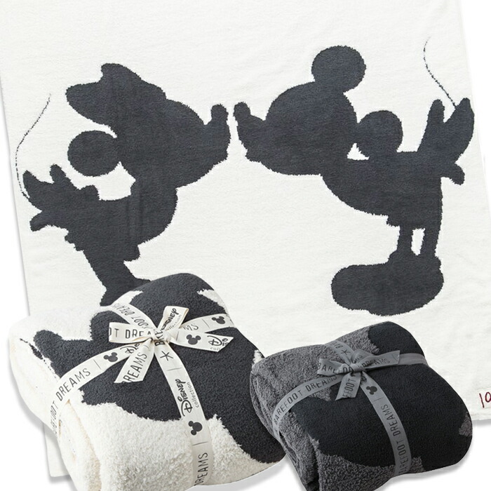 楽天市場 ベアフットドリームス ブランケット ディズニー コレクション ミッキー Disney Mickey Minnie Mouse ミッキー ミニー コージーシック シングルブランケット ベアフット ギフト 秋冬 Beautyholic