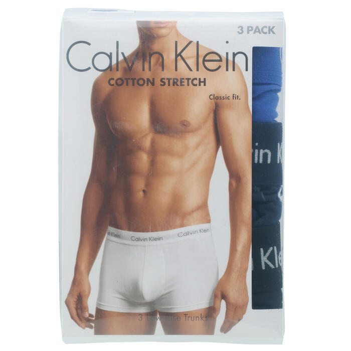 calvin klein cotton stretch classic fit trunks