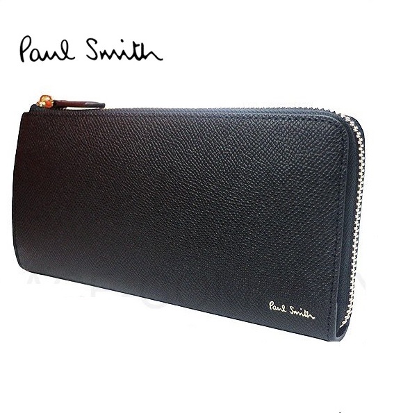 送料無料 ラッピング無料paul Smith ポールスミス牛革 長財布ラウンドファスナー仕様小銭入れ カードケースブラックご注文頂いた即日発送翌日お届け あす楽対応 楽ギフ 包装選択 Sfeah Com