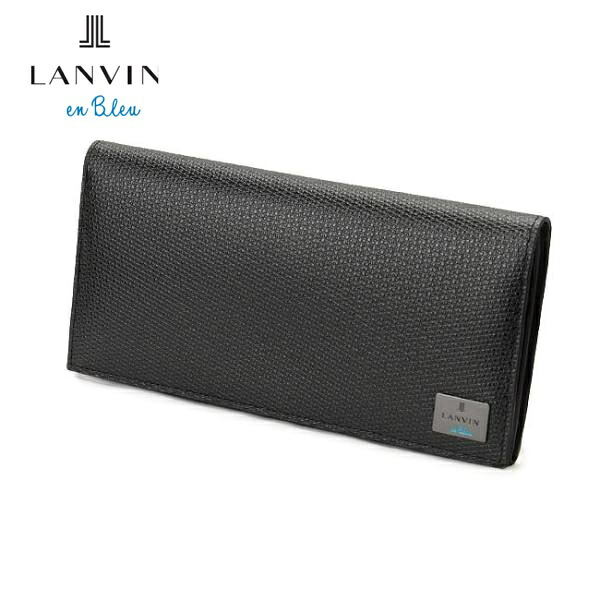 LANVIN en Bleuランバンオンブルー牛革 長財布多収納デザインブラックご注文頂いた即日発送翌日お届け｜4leaf-clover