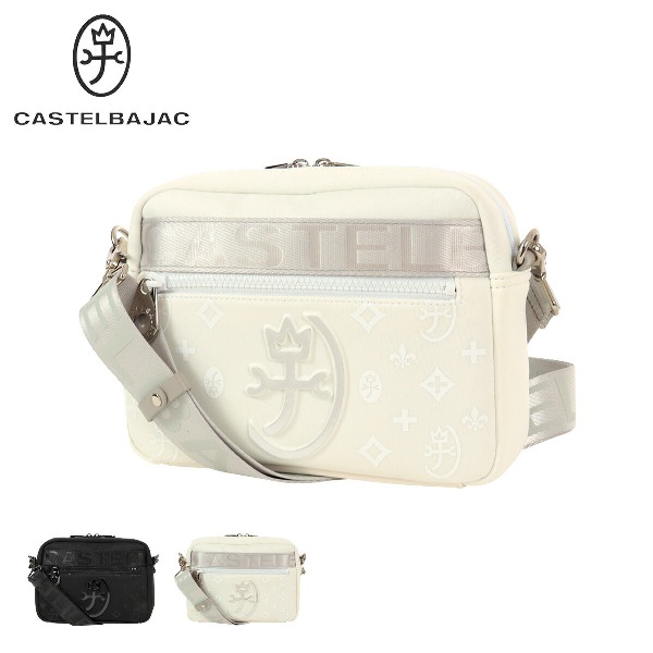 CASTELBAJAC カステルバジャック ショルダーバッグ ホワイト ご注文頂いた即日発送 翌日お届け