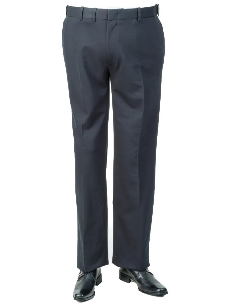 メンズパンツ ノータック EL.FO UW P63/C33 ﾓｸﾛﾃﾞｨ 無地 ﾉｰﾀｯｸ【WM】 ブラック 3L 4L 5L 6L ポリエステル 綿 秋冬