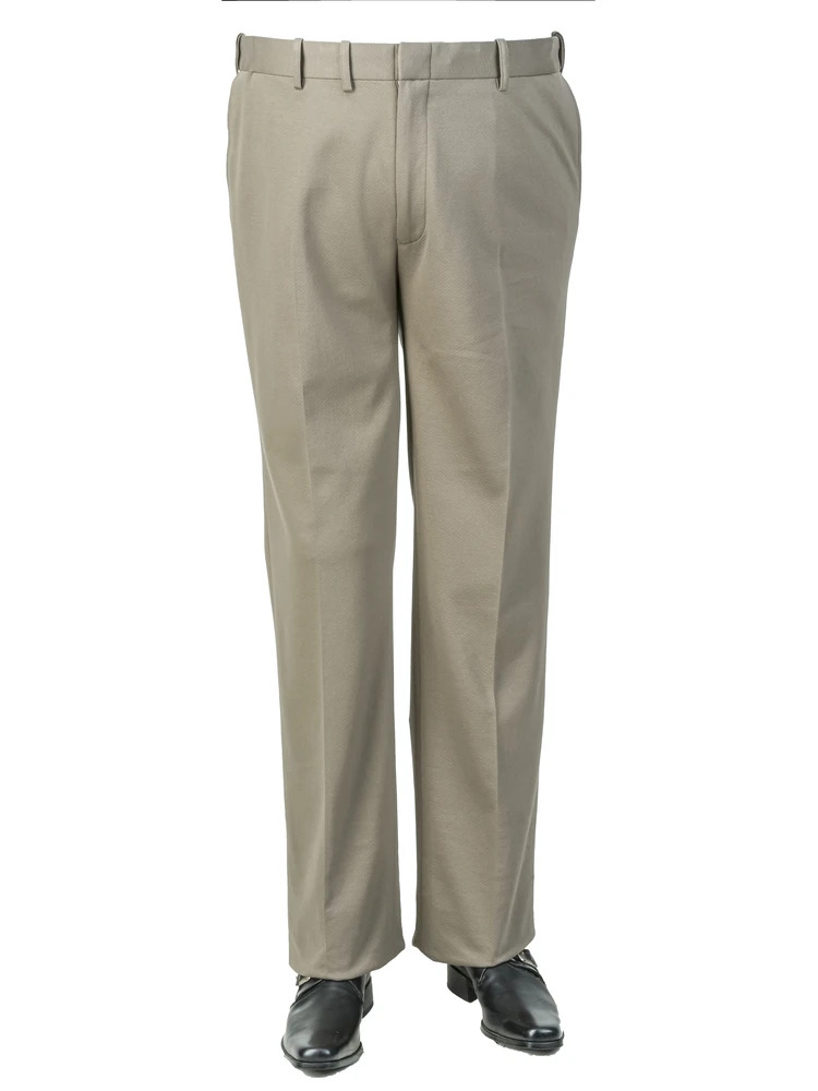 メンズパンツ ノータック EL.FO UW P63/C33 ﾓｸﾛﾃﾞｨ 無地 ﾉｰﾀｯｸ【WM】 ベージュ 3L 4L 5L 6L ポリエステル 綿 秋冬