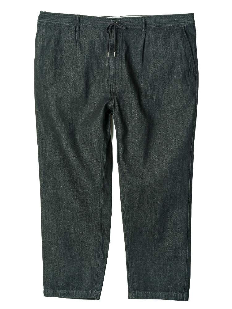 メンズカジュアルパンツ イージーパンツ DICKIES DenimL Easy Tapered Pants ブラック LL 3L 4L 綿 通年｜大きいサイズの店　フォーエル