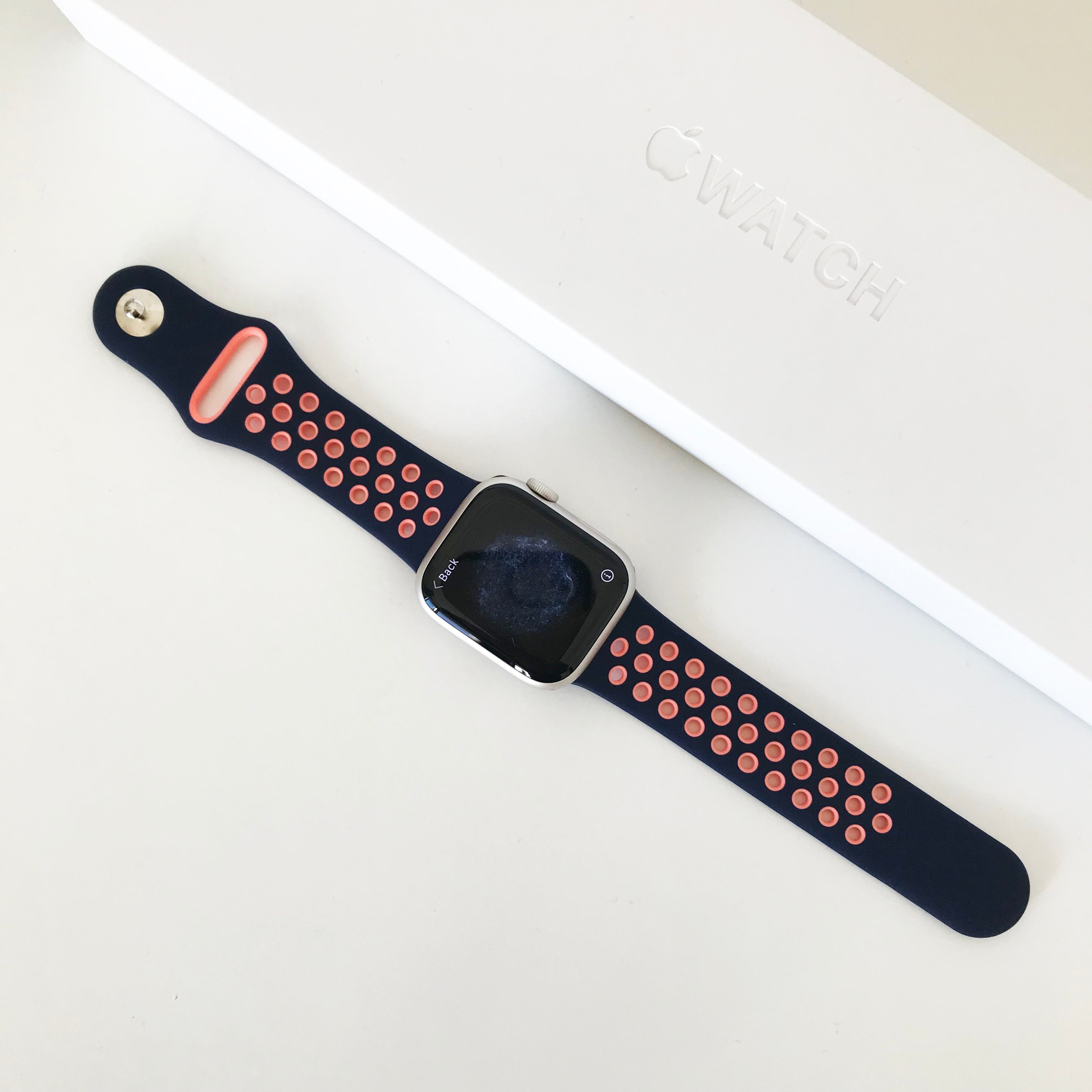 楽天市場】Apple Watch 穴 スポーツバンド(ブラック&グレー) : 4MiLi