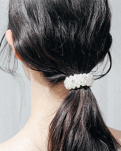 Mini Pearl ヘアゴム 愛用