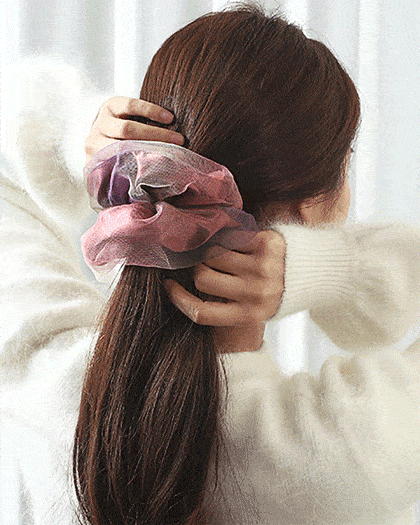 楽天市場】heyep(ヘイップ)/Silk Beaded Fringe Scrunchie(シルク