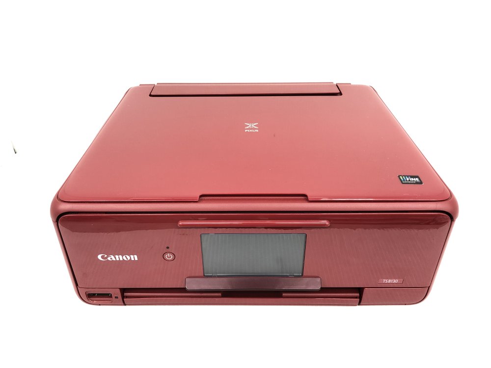 【中古】キヤノン インクジェット結びあわせる機TS8130 RED PIXUSTS8130RD