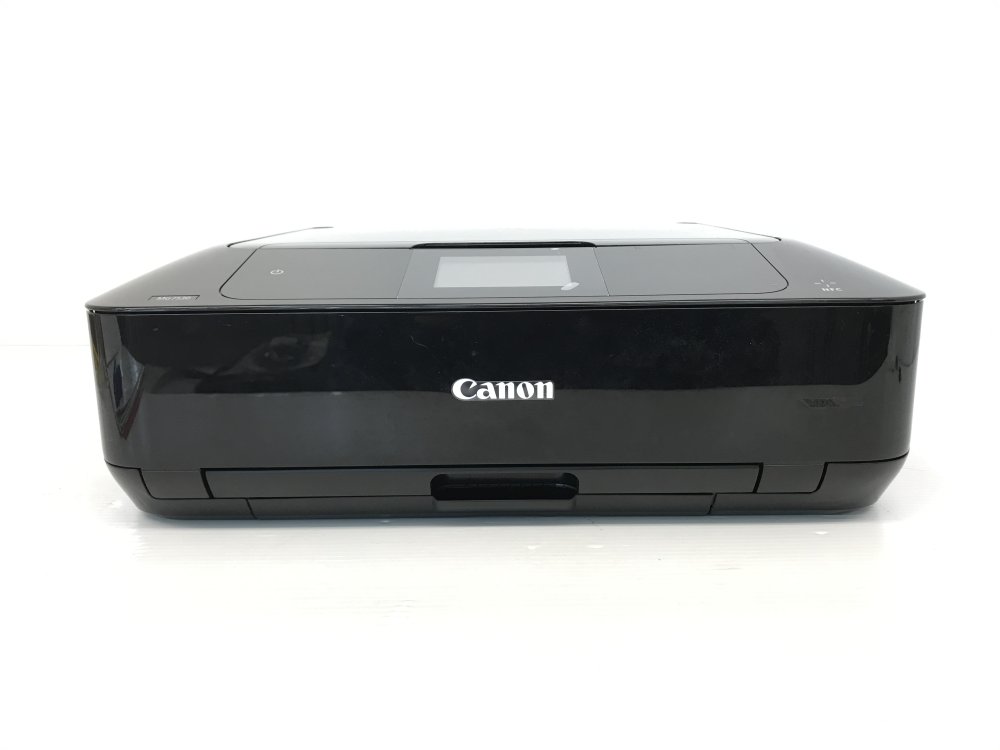 【中古】旧真似形 Canon インクジェット印刷機練り合わせる機 PIXUS MG7530 BK 黒いこと