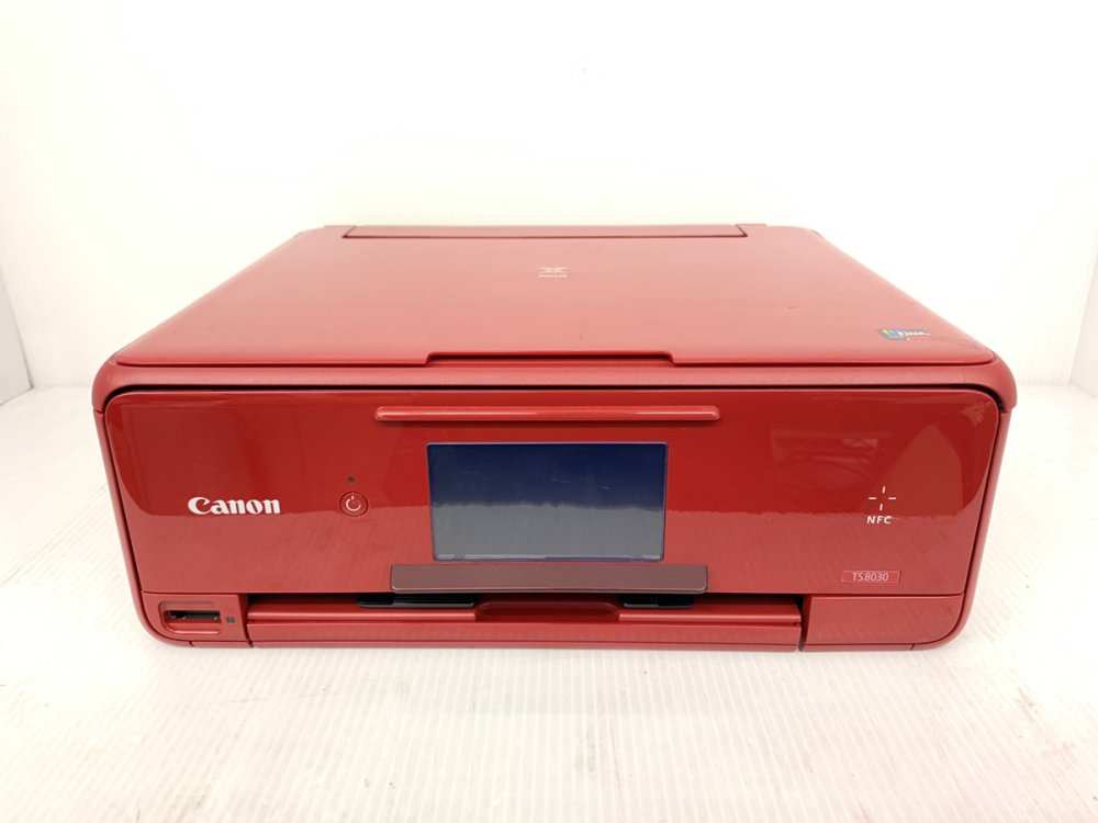 【中古】旧ひな形 Canon インクジェット印刷人練りあわせる機 TS8030 RD 赤いこと