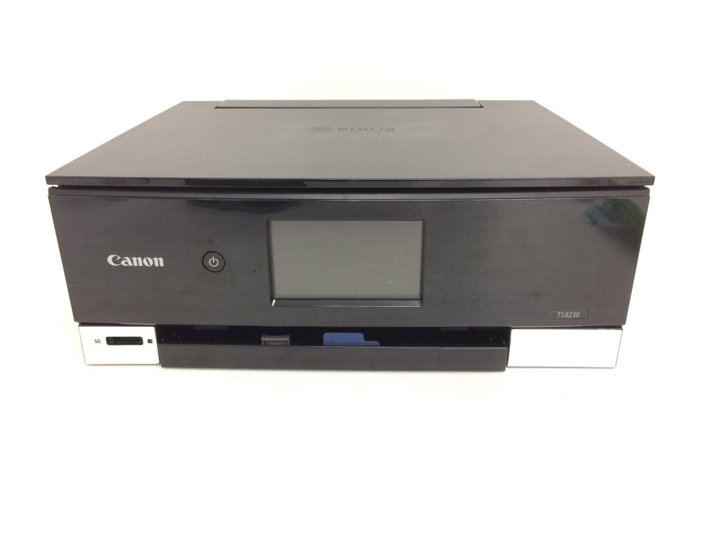 【中古】旧ひな形 Canon 印刷人 A4インクジェット練りあわせる機 PIXUS TS8230 黒いこと