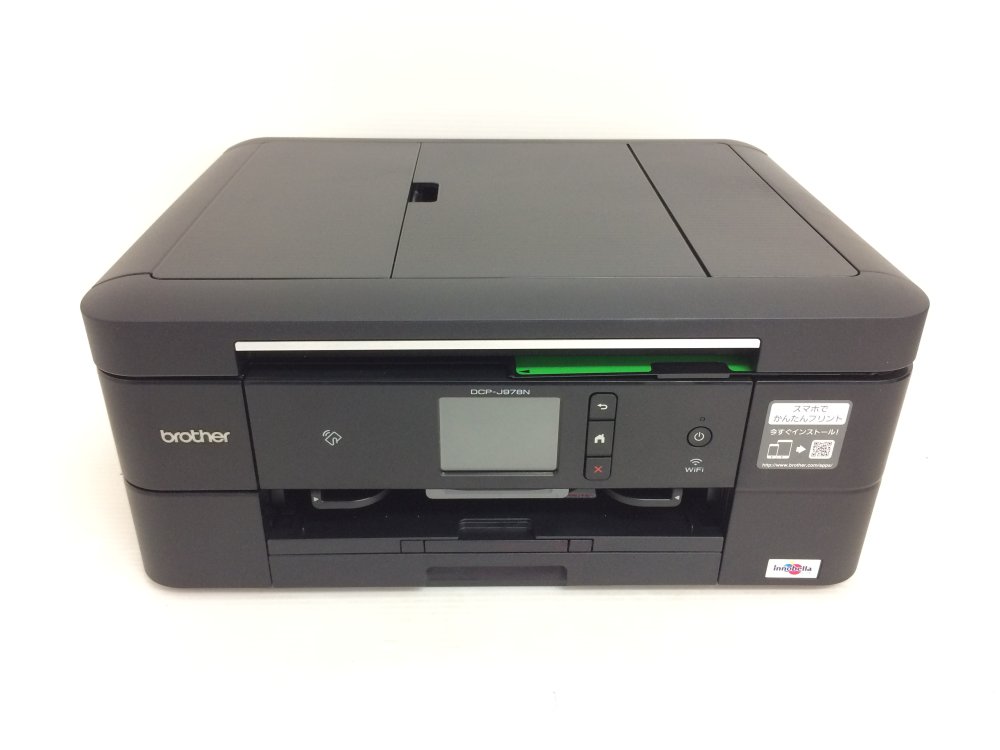 【中古】(旧模範例) 茶飲み友だち 印刷工 A4 インクジェット練りあわせる機 DCP-J978N-B (黒模範例/ADF/有線・無線電話ローカルエリアネットワーク/手差しお盆/両面刷り上げる/付け札刷り上げる)