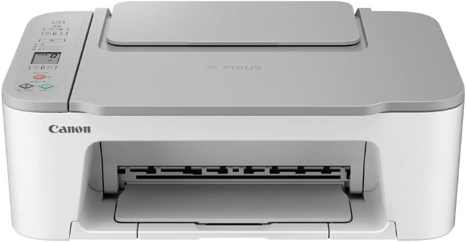 【中古】キヤノン Canon プリンター A4インクジェット複合機 PIXUS TS3530 ホワイト Wi-Fi対応 テレワーク向け 2022年モデル 4色・一体型・対応インクBC-365/366シリーズ