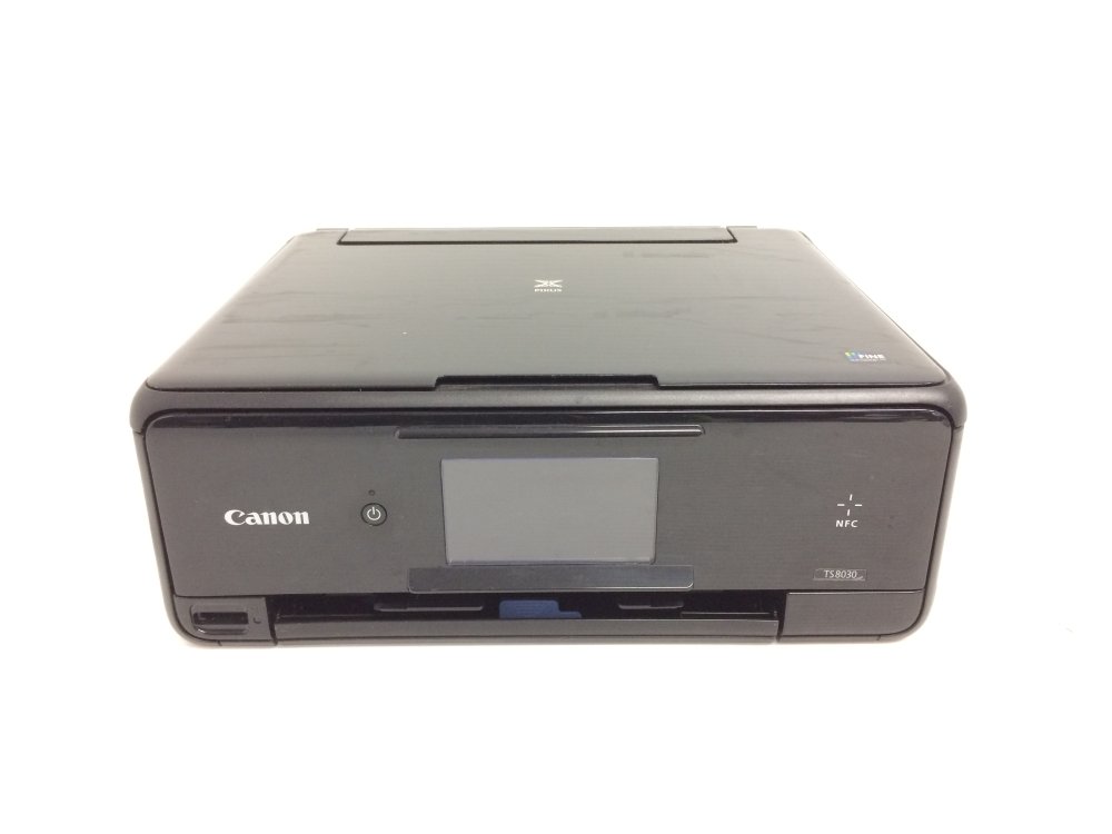 【中古】旧真似形 Canon インクジェット印刷機練り合わせる機 TS8030 BK 黒いこと