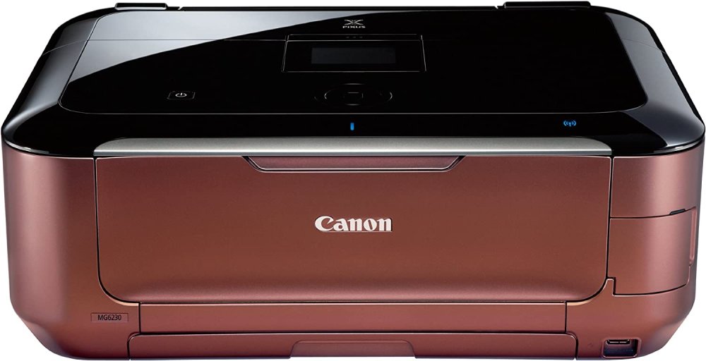 【中古】Canon インクジェット結びあわせる機 PIXUS MG6230BR 自動小銃両面刷り上げる 有線・無線電話ローカルエリアネットワーク積み上げる 無声映画流行り物積み上げる ECO築き上げる付 ブロンズ青写真 PIXUSMG6230BR