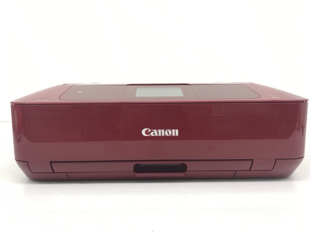 【中古】旧青写真 Canon インクジェット印刷機結びあわせる機 PIXUS MG7730 RD 赤いこと