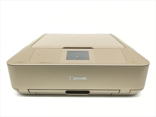 【中古】Canon キヤノン インクジェット結びあわせる機 PIXUSMG7730GL ゴールド