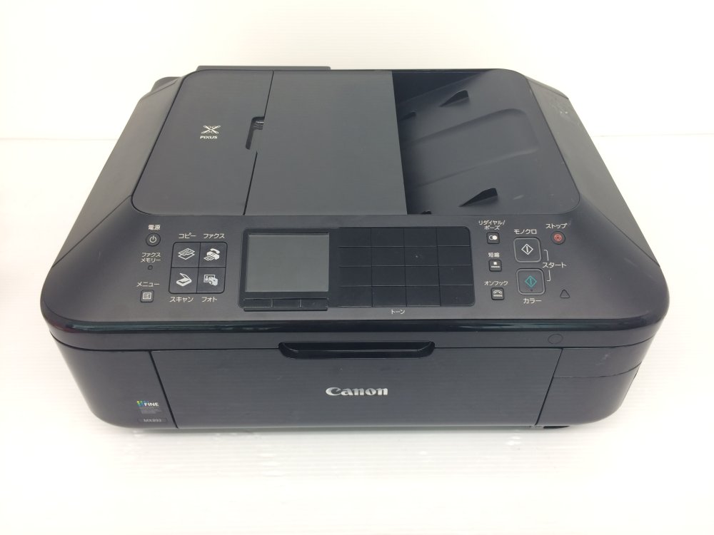 【中古】Canon インクジェット複合機 PIXUS MX893 自動両面対応ADF搭載 FAX付 有線・無線LAN搭載モデル｜フォーアールエンジニアリング