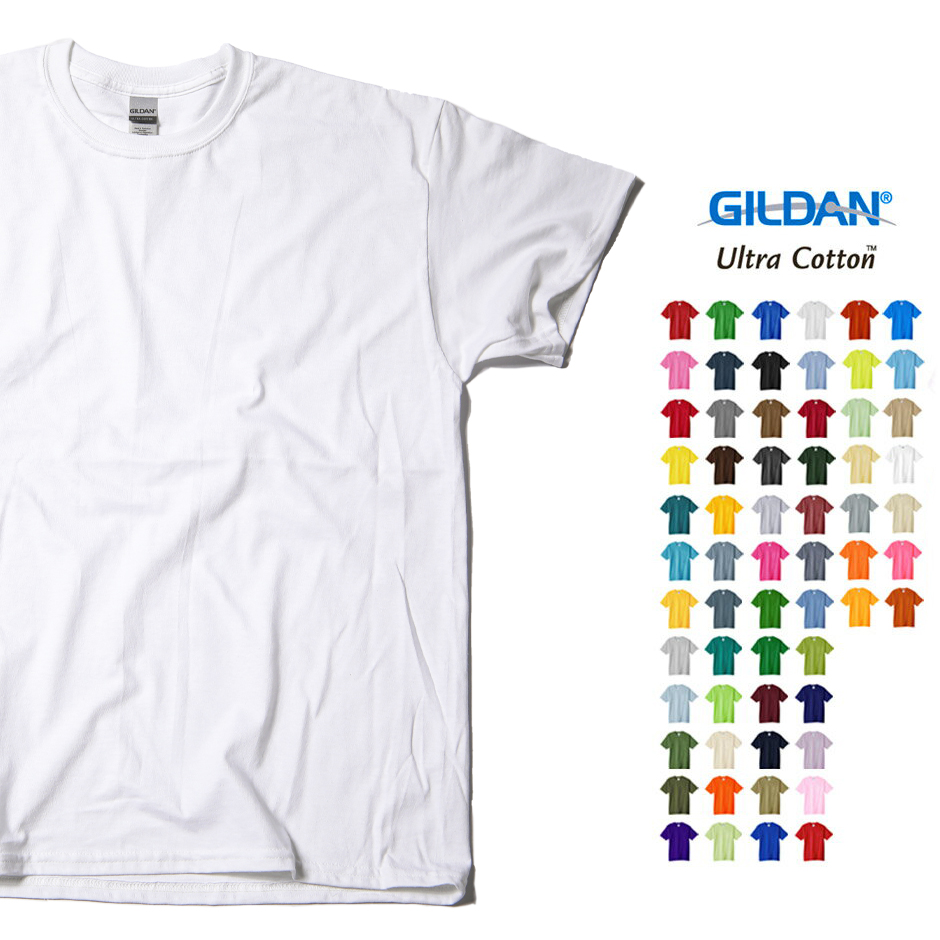 楽天市場】【gildan】ギルダン tシャツ メンズ 半袖tシャツ 無地 白