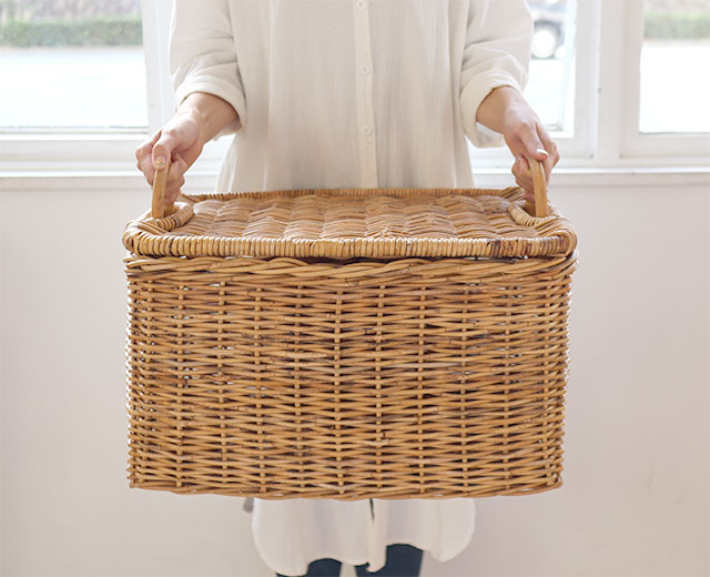 公式】THE AROROG ストレージバスケット かご ふた付き (アラログ