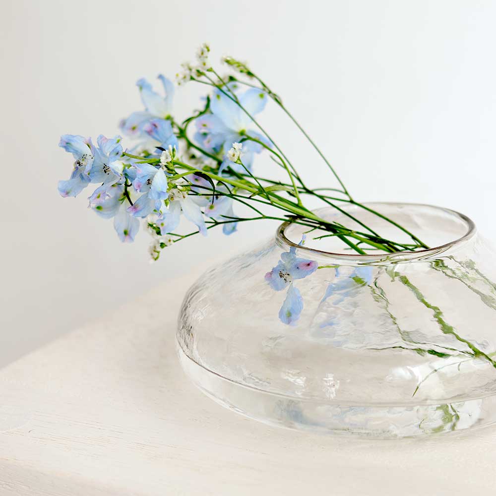 公式】シナリーベース リリー(Sceneryvase)500WORKS.花瓶 ガラス 北欧 