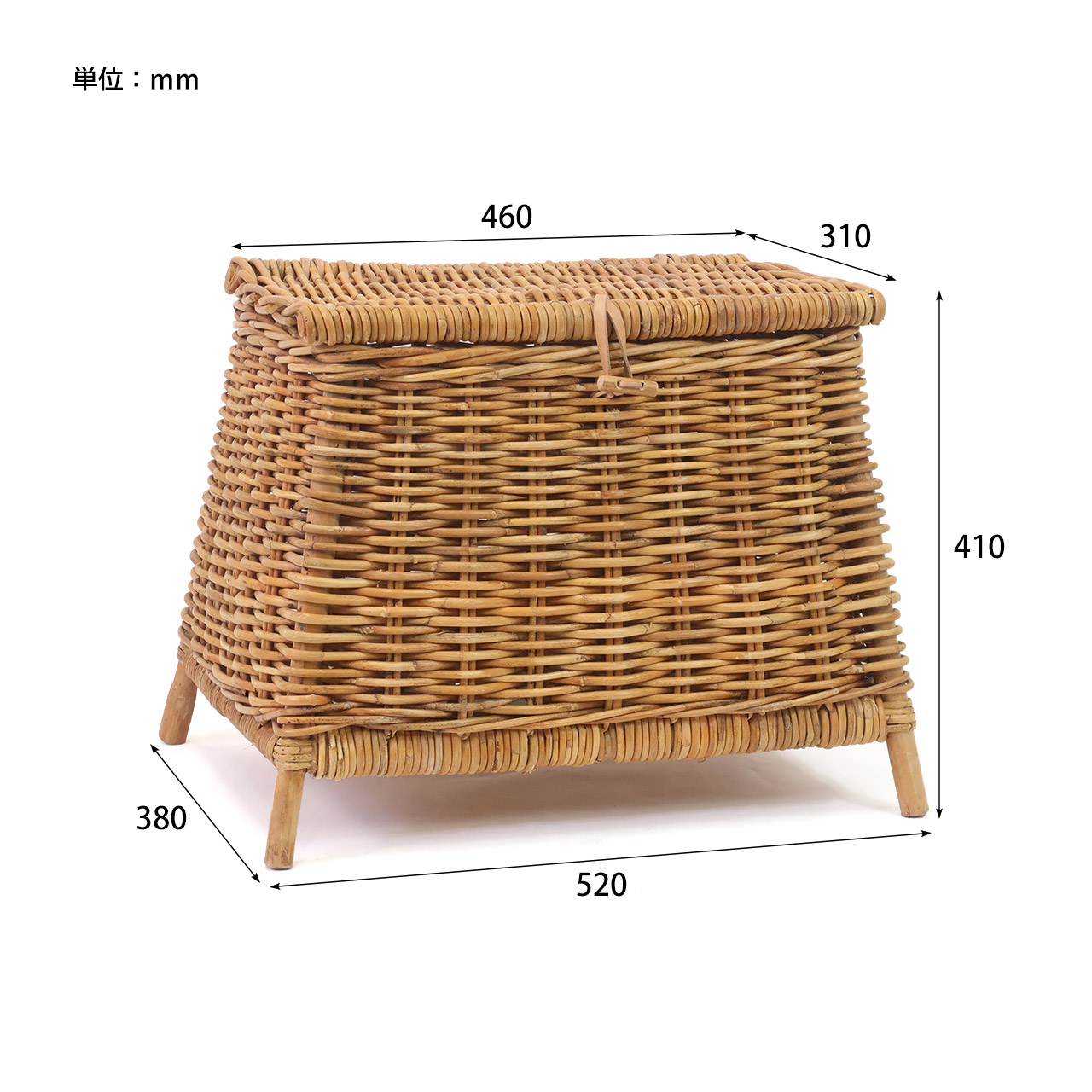 公式】アラログ スタンドストレージ(THE AROROG) 500WORKS.ラタン