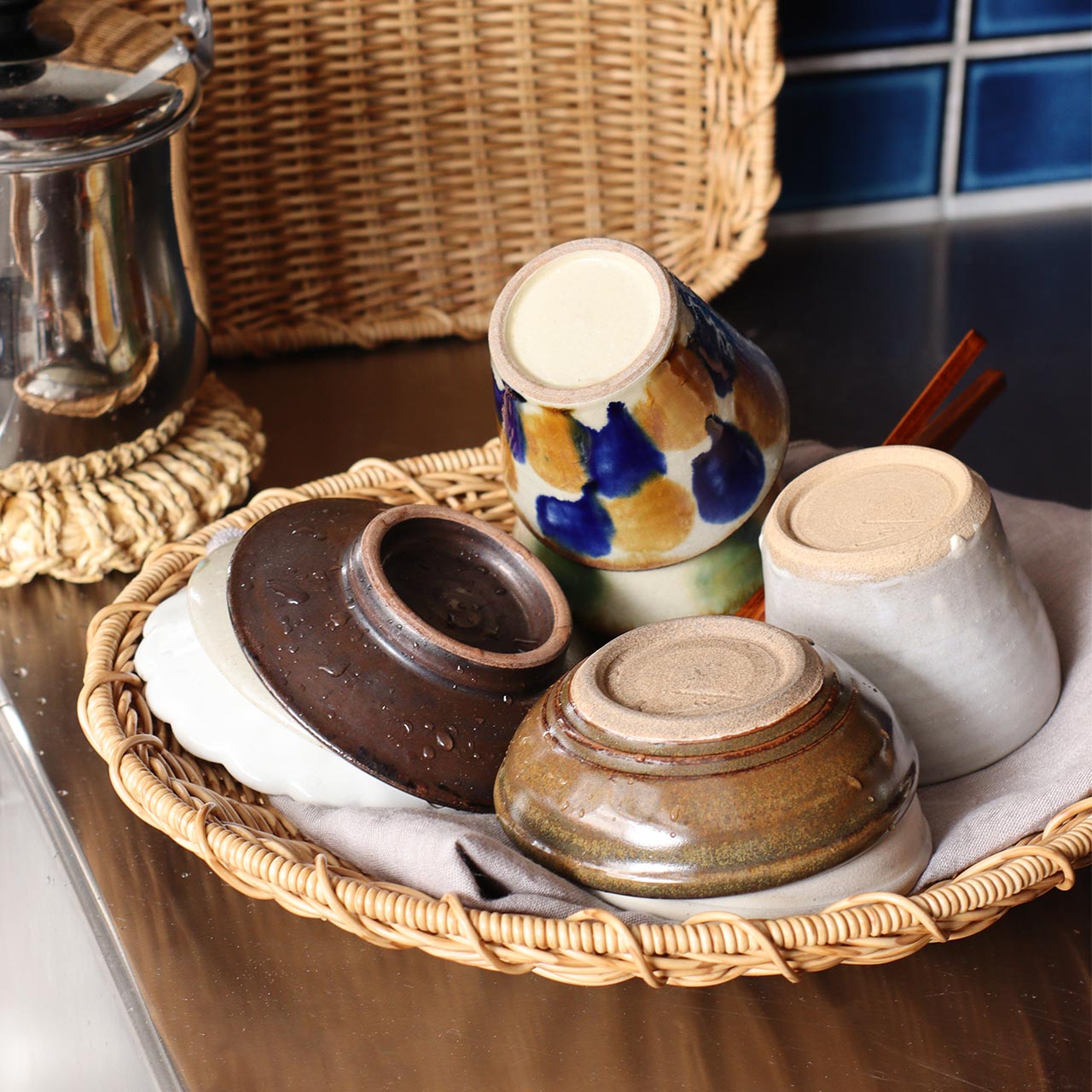 クルミ カゴ トレイ 皿 ザル