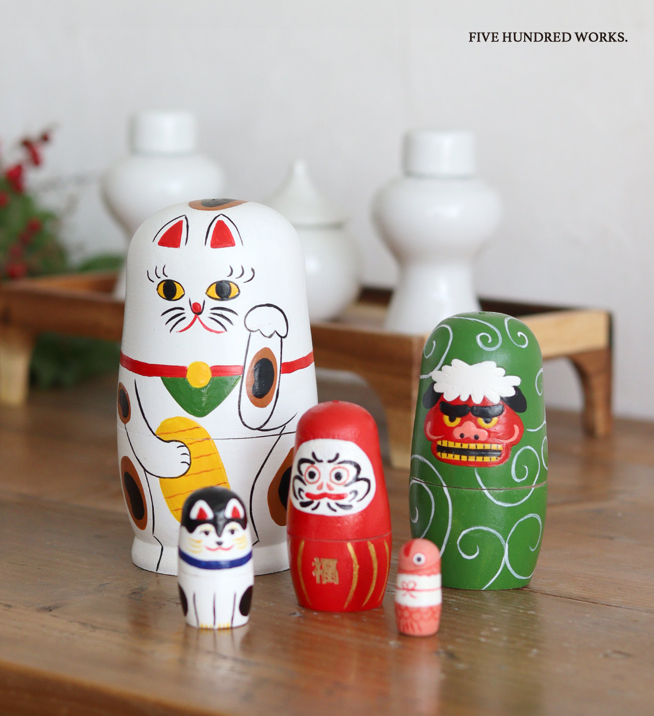 楽天市場】マトリョーシカ お正月 NEIN MARKE ナインマーケ だるま