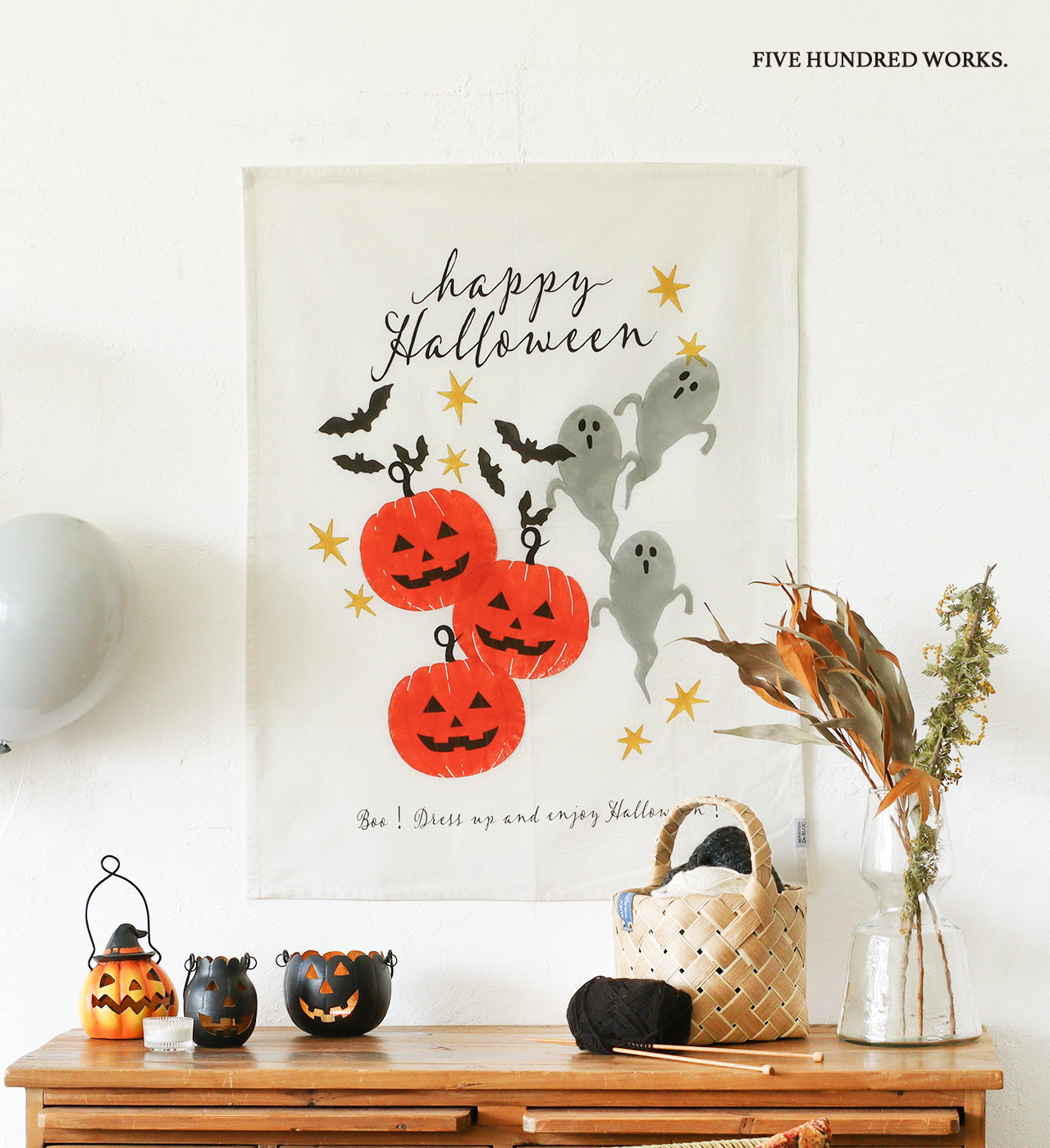 楽天市場】【公式】【送料無料】ハロウィン タペストリー 飾り付け