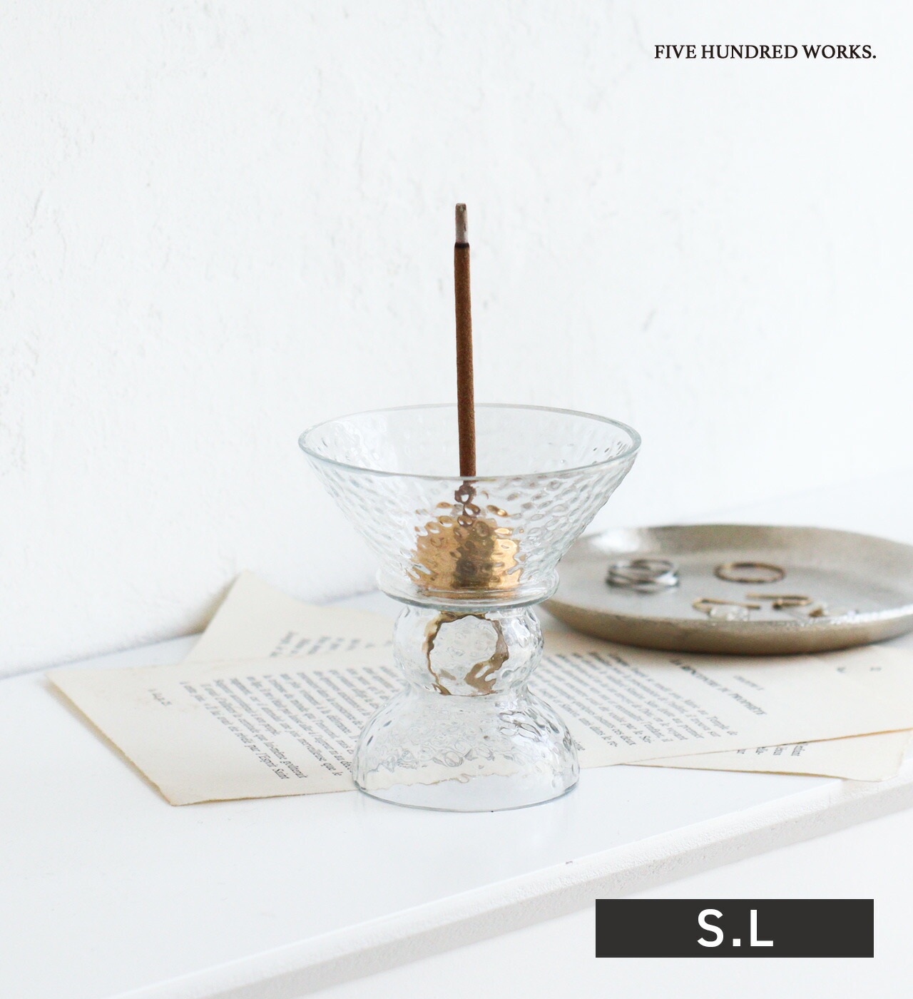 楽天市場】【公式】お香立て お香たて おしゃれ ガラス 真鍮 ブラス