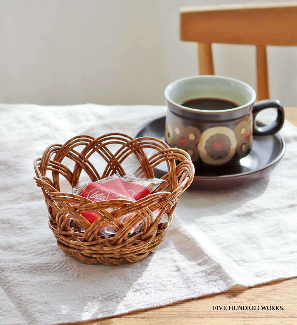 楽天市場】【公式】ユティル ラウンドバスケット Sサイズ (UTILE