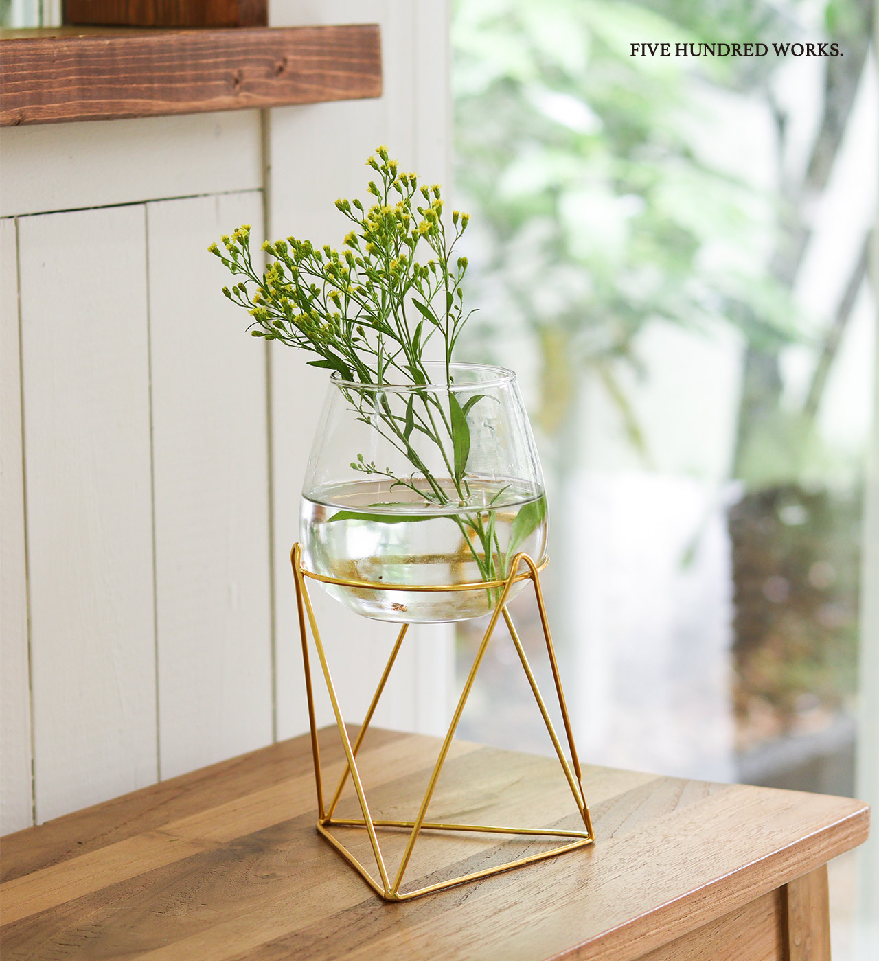 一輪刺し　花入れ　箱付き 一輪挿し 花瓶 フラワーベース アルミ 小さい おしゃれ Alx Vase