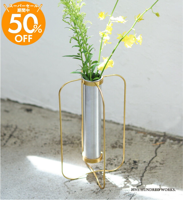 楽天市場】【公式】インブルーム ブラスキャンドルスタンドフラワー