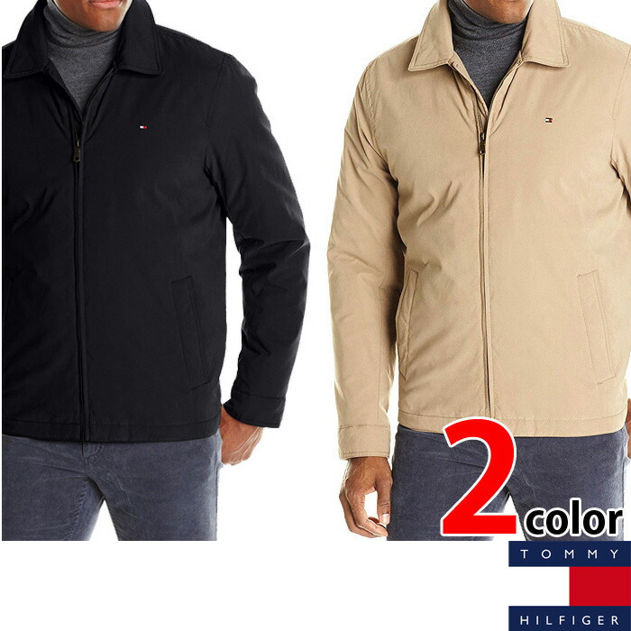【TOMMY HILFIGER】トミーヒルフィガー メンズ マイクロツイル 中綿 ジャケット ジャンパー t477 カーキ