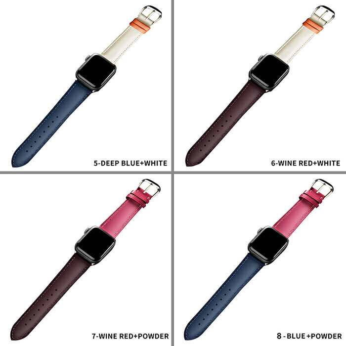 AppleWatc専用レザーベルトアップルウオッチAppleWatch543バンド38/40mm42/44mm革本革バンドiwatchzakka151