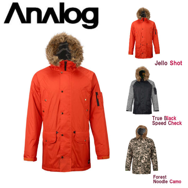 楽天市場 Analog アナログ 17 18 Frazier Jacket メンズ スノージャケット アウター スノーボード S M L 3カラー Surf Snow ５４ｔｉｄｅ