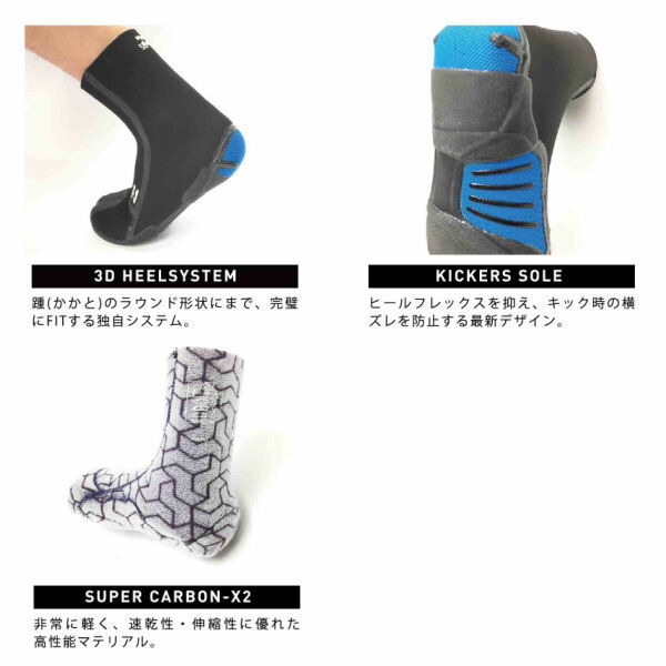 ウィンター 【BILLABONG】 サーフィン 【あす楽対応】 HYBRID SUPER BOOT SUPER COMP EDITION 5.0mm XS-L サーフブーツ ビラボン