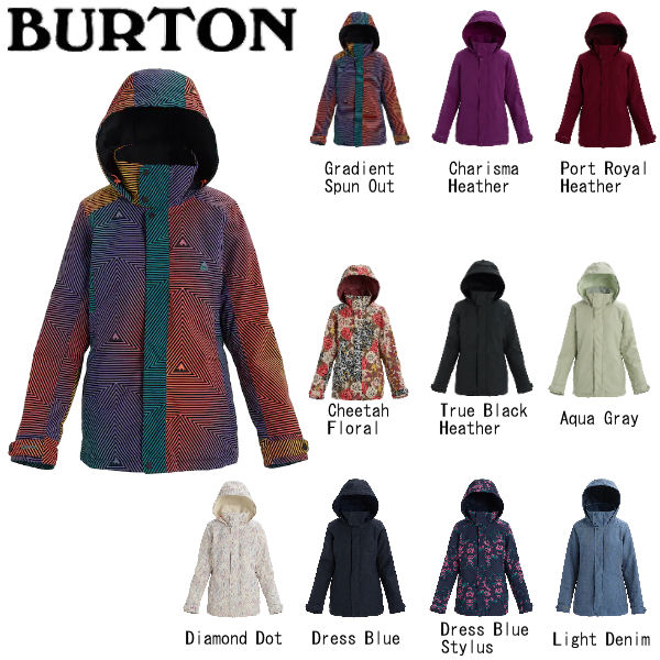 楽天市場 Burton バートン 19 Womens Burton Jet Set Jacket レディース スノーウェア ジャケット アウター スノーボード Xs S M 10カラー Burton Japan正規品 Surf Snow ５４ｔｉｄｅ