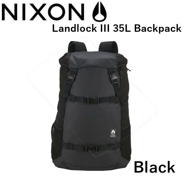 Nixon 35l ニクソン Landlock Iii 35l Backpack Backpack メンズバックパック リュックサック バッグ Landlock 鞄 Black あす楽対応 Surf Snow ５４ｔｉｄｅニクソン バックパック リュックサック 鞄