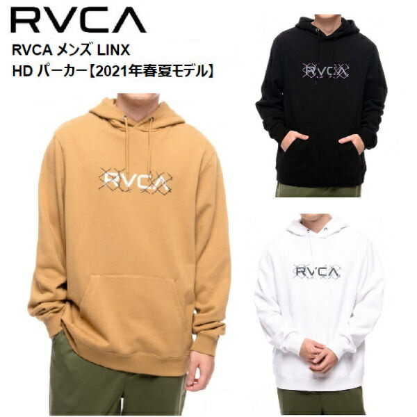 【関税込み】RVCA メンズ LINX HD パーカー RVCA/ルーカ メンズ ジップパーカー FAKE RVCA ZIP HD 2024