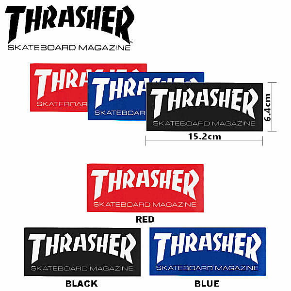 【楽天市場】【THRASHER】スラッシャー SKATEDESTROY S Sticker ステッカー スケートボード スケボー シール  4.5cm×2.6cm 3カラー【あす楽対応】 : surf＆snow ５４ＴＩＤＥ