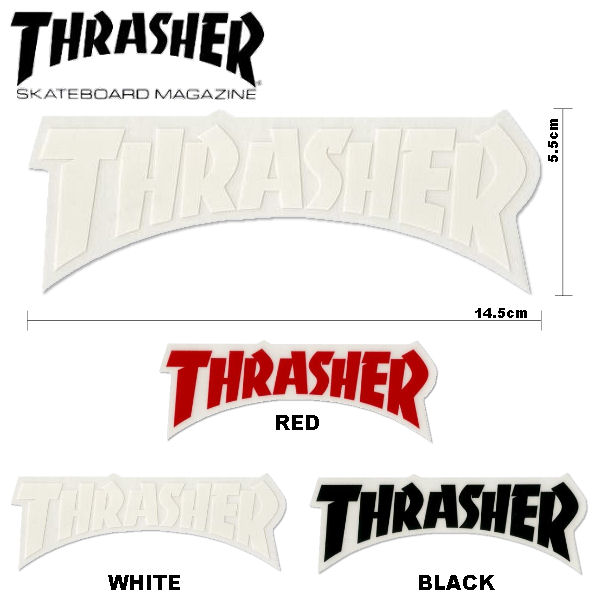 楽天市場】【THRASHER】スラッシャー SKATEDESTROY S Sticker ステッカー スケートボード スケボー シール  4.5cm×2.6cm 3カラー【あす楽対応】 : surf＆snow ５４ＴＩＤＥ