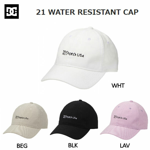 Dc Shoes ディーシーシューズ 21 22 21 Water Resistant Cap キャップ スナップバック 帽子 刺繍 スケートボード スノーボード 4カラー 正規品 あす楽対応 72 以上節約