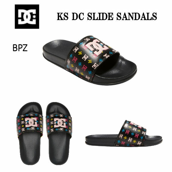 ディーシーシューズ 2022春夏 KS DC SLIDE キッズ ジュニア サンダル 靴 ビーチ サンダル キャンプ スケートボード アウトドア 19.0cm-24.0cm