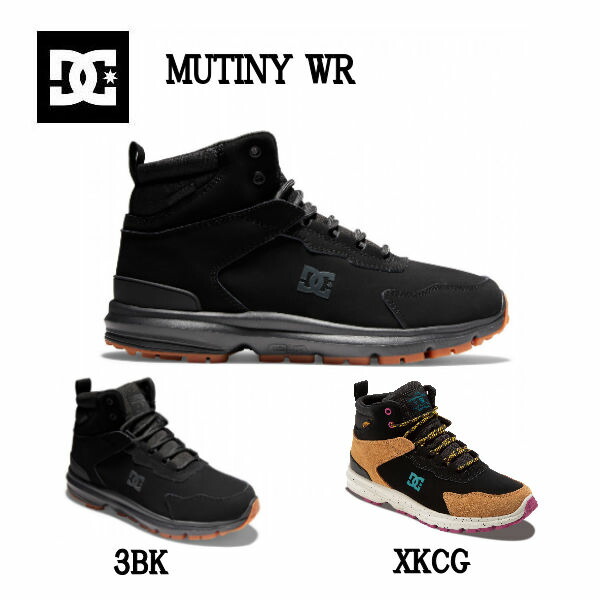 【DC Shoes】ディーシーシューズ 2022秋冬 MUTINY WR メンズ スニーカー 靴 シューズ スケシュー 御機嫌取りすてる 滑るゲーム盤 表どおり 25.5糎～28.5糎 2色合い【定まり品】