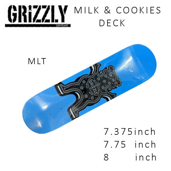 GRIZZLY グリズリー デッキのみ 7.375インチ GRIZZLY HOVER DECK 7.25 【 グリズリー ホバー デッキ 】