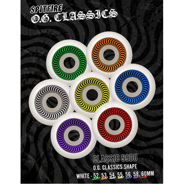 楽天市場】SPITFIRE ウィール FTC 80HD CHARGERS CLASSIC ORANGE 54mm