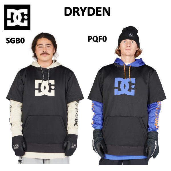 【DC Shoes】ディーシーシューズ DRYDEN メンズ ボンディングパーカー プルオーバーパーカー 耐水 トップス スノーウェア スノーボード スキー アウトドア ウィンタースポーツ M/L/XL 2カラー【正規品】