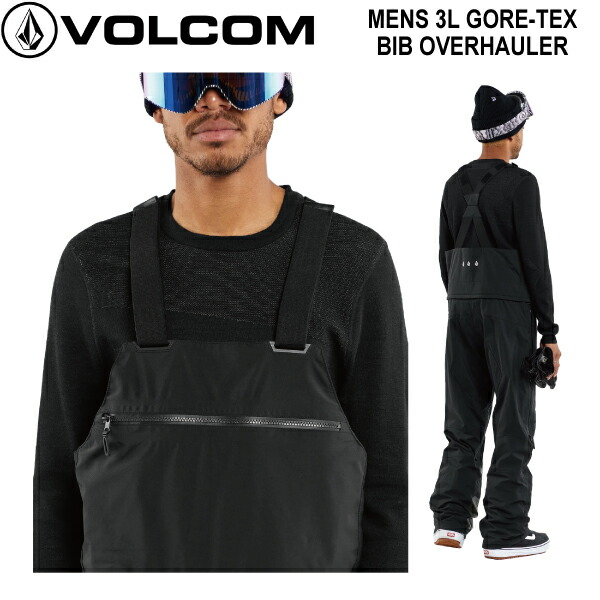 【VOLCOM】ボルコム MENS 3L GORE-TEX BIB OVERHAULER メンズ ゴアテックス スノーパンツ ビブパンツ スノーウェア 大層らしい櫂 ボトムス ズボン 繋ぎ スノボー スノーボード スキーの板 アウトドア ウィンタースポーツ S/M/L/XL【定まり品】