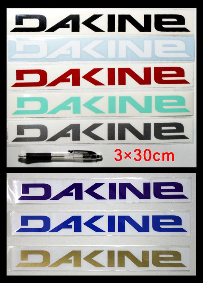 楽天市場】【DAKINE】ダカインロゴカッティングステッカー大☆約3ｃｍ